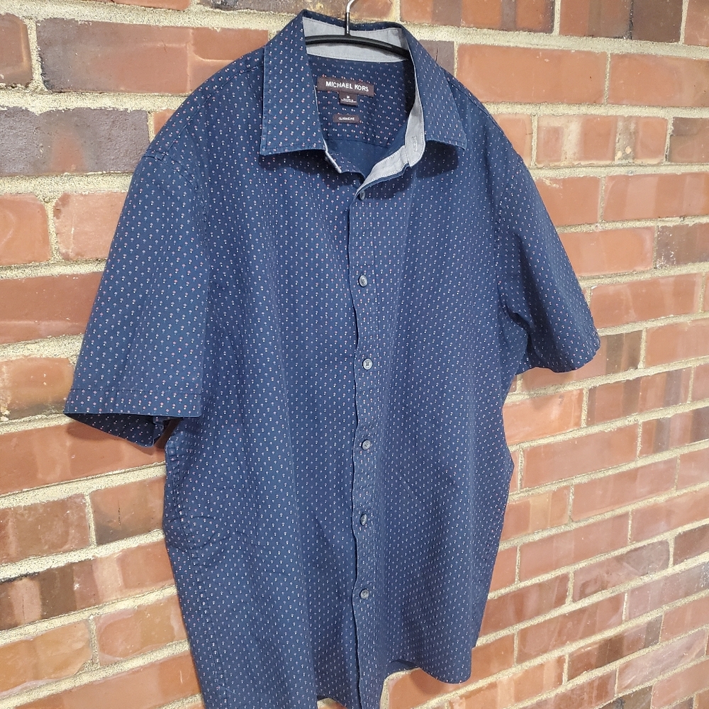 Michael Kors Medium Short Sleeve Button up